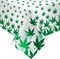 2 Pieces Leaf Table Covers Green Leaves Tablecloths Tropical Disposable Plastic Hawaii Leaves Table Cloths for Spring Summer Kitchen Dining Room Party Home Birthday Decor, 54 x 108 Inches